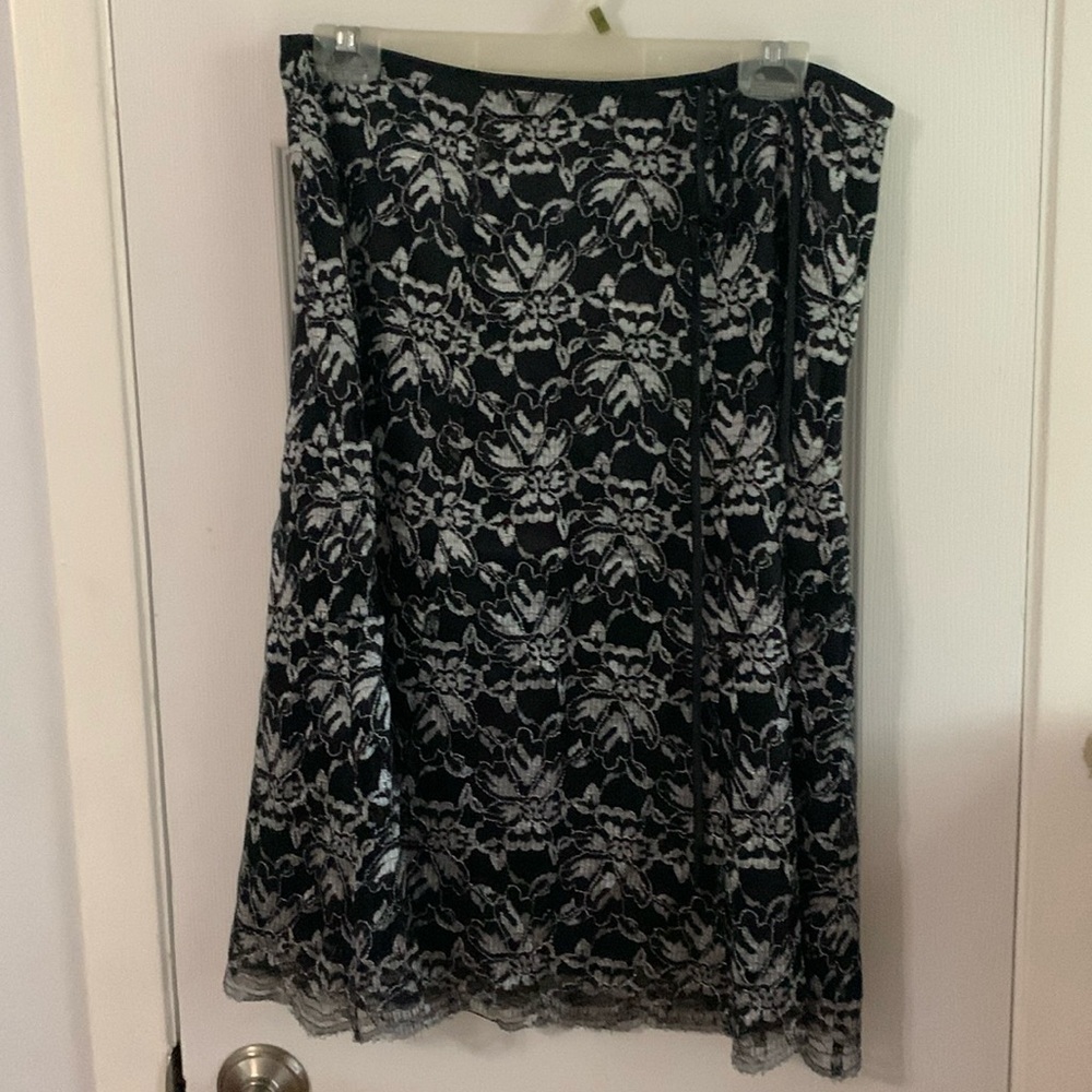 Elements Black lace skirt